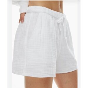 Wilfred Free‎ Aritzia Organic Cotton Shorts Size Large White